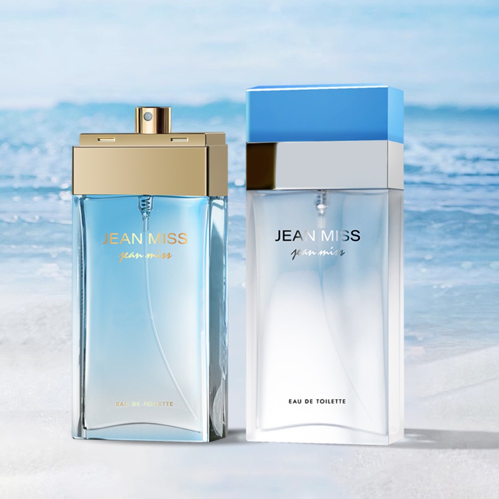 Perfume Light Fragrance - Fragrância floral marinho azul claro para