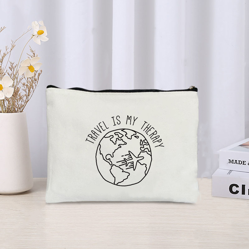 Perfume Queen - Bolsa de cosméticos com estampa de