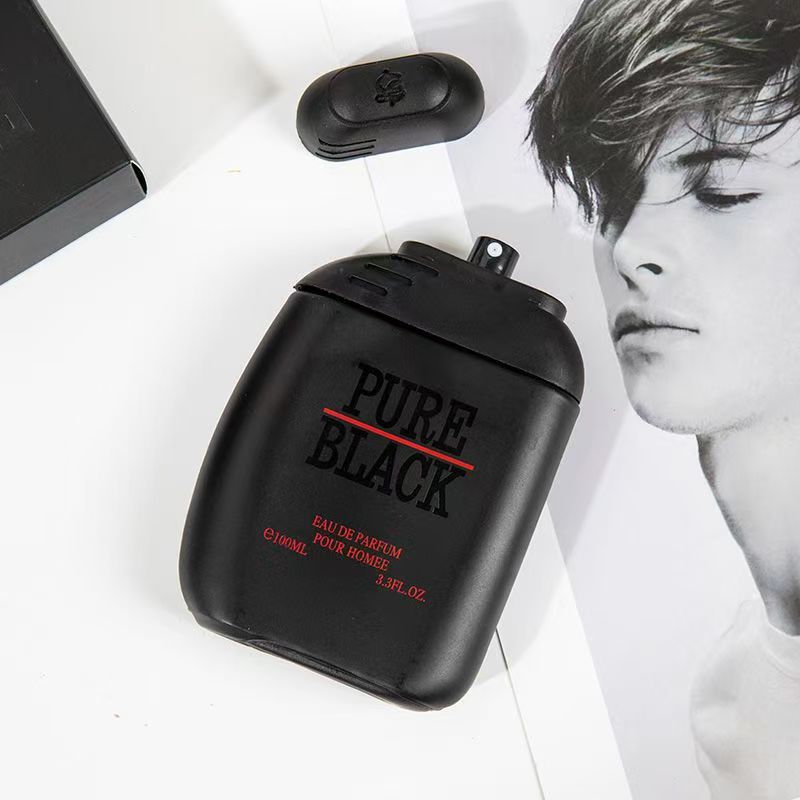 Perfume Light Fragrance - Perfume masculino preto puro fragrância duradoura