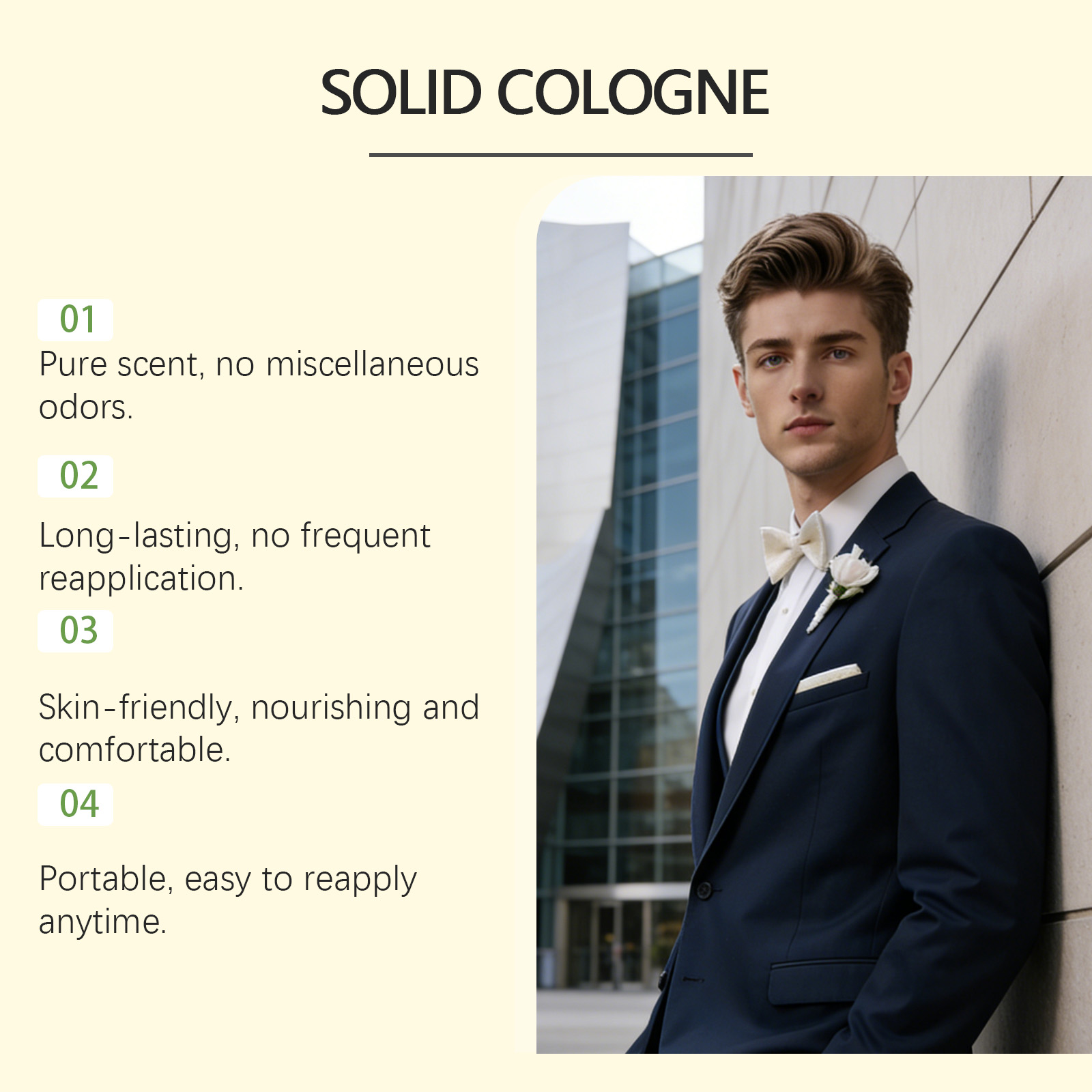 Colônia Sólida 4 em 1 com Fero - Perfume For Fragrance avaliação e preço