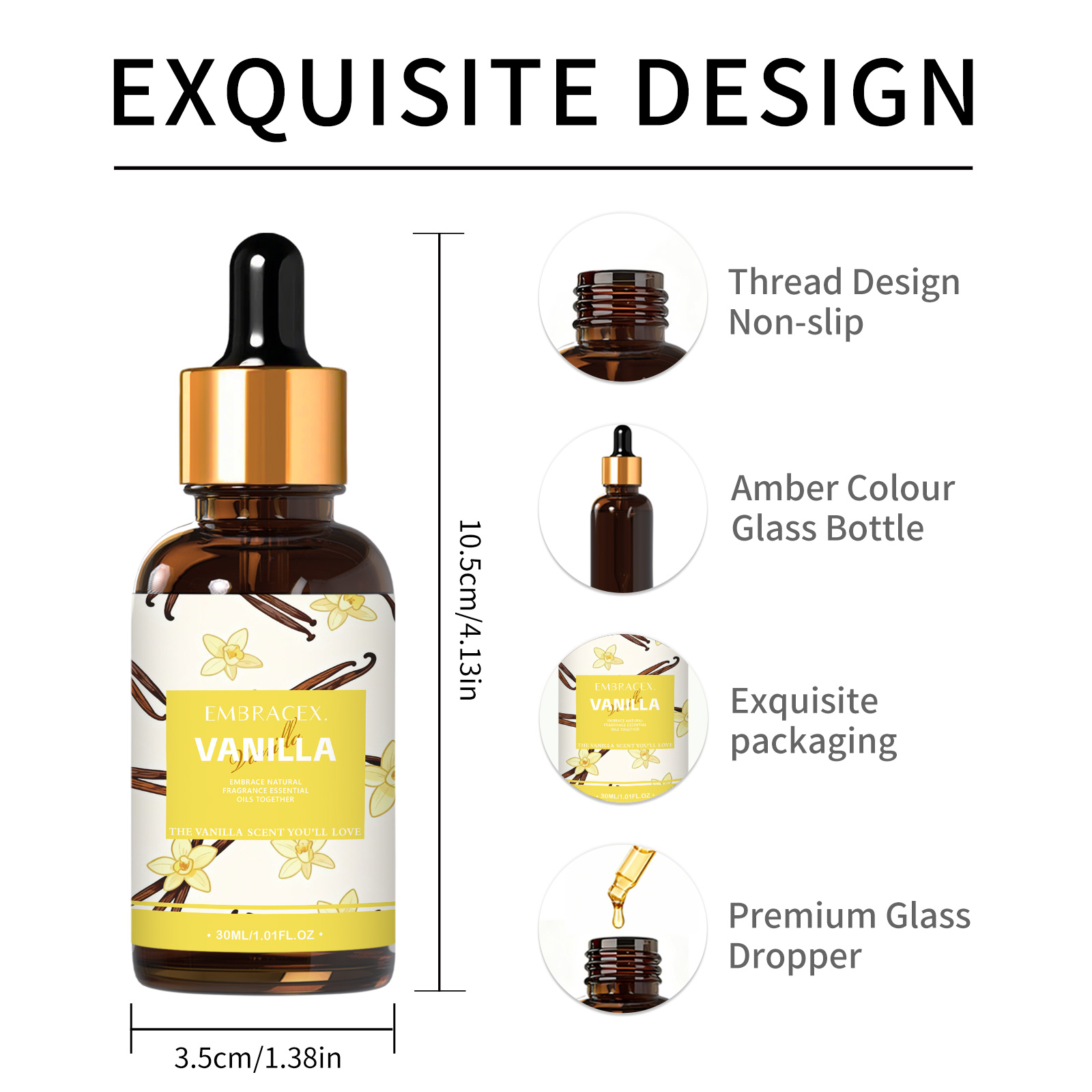 Óleos Essenciais de Baunilha 3 - Perfume Fragrance Oils For Candles avaliação e preço