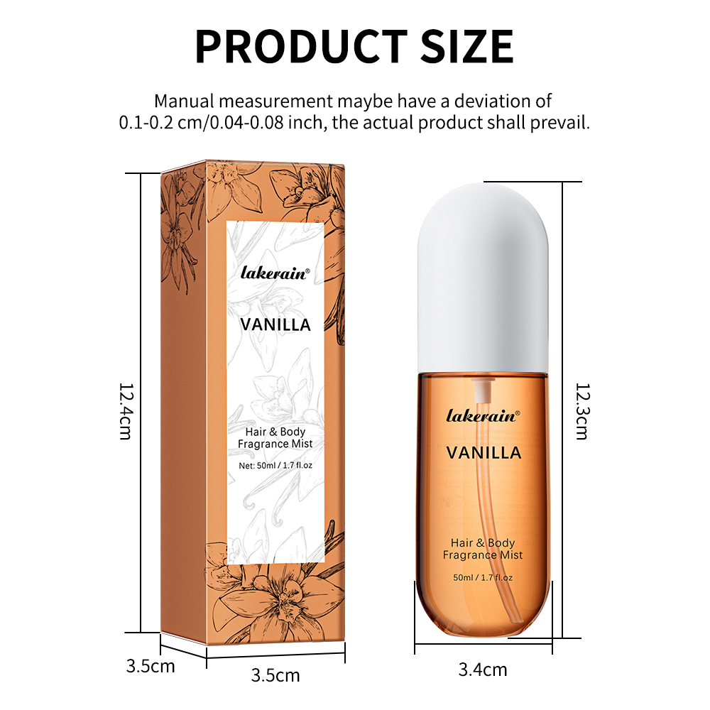 Spray de Fragrância de Baunilh - Perfume Fragrance Mist avaliação e preço