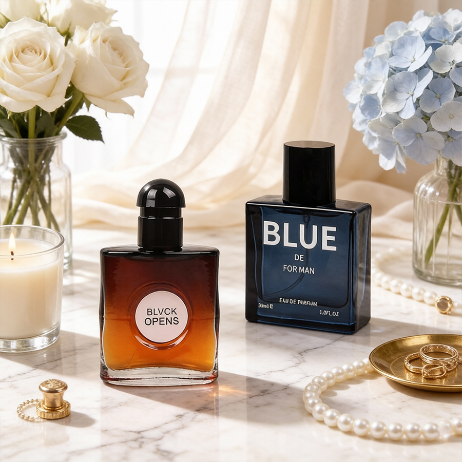 Perfume Azul para Homens e Mul - Perfume Light Fragrance avaliação e preço