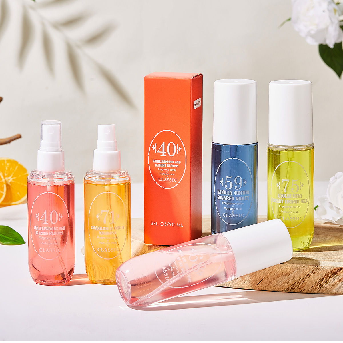 Spray Corporal Perfumado com 5 - Perfume Fragrance Mist avaliação e preço