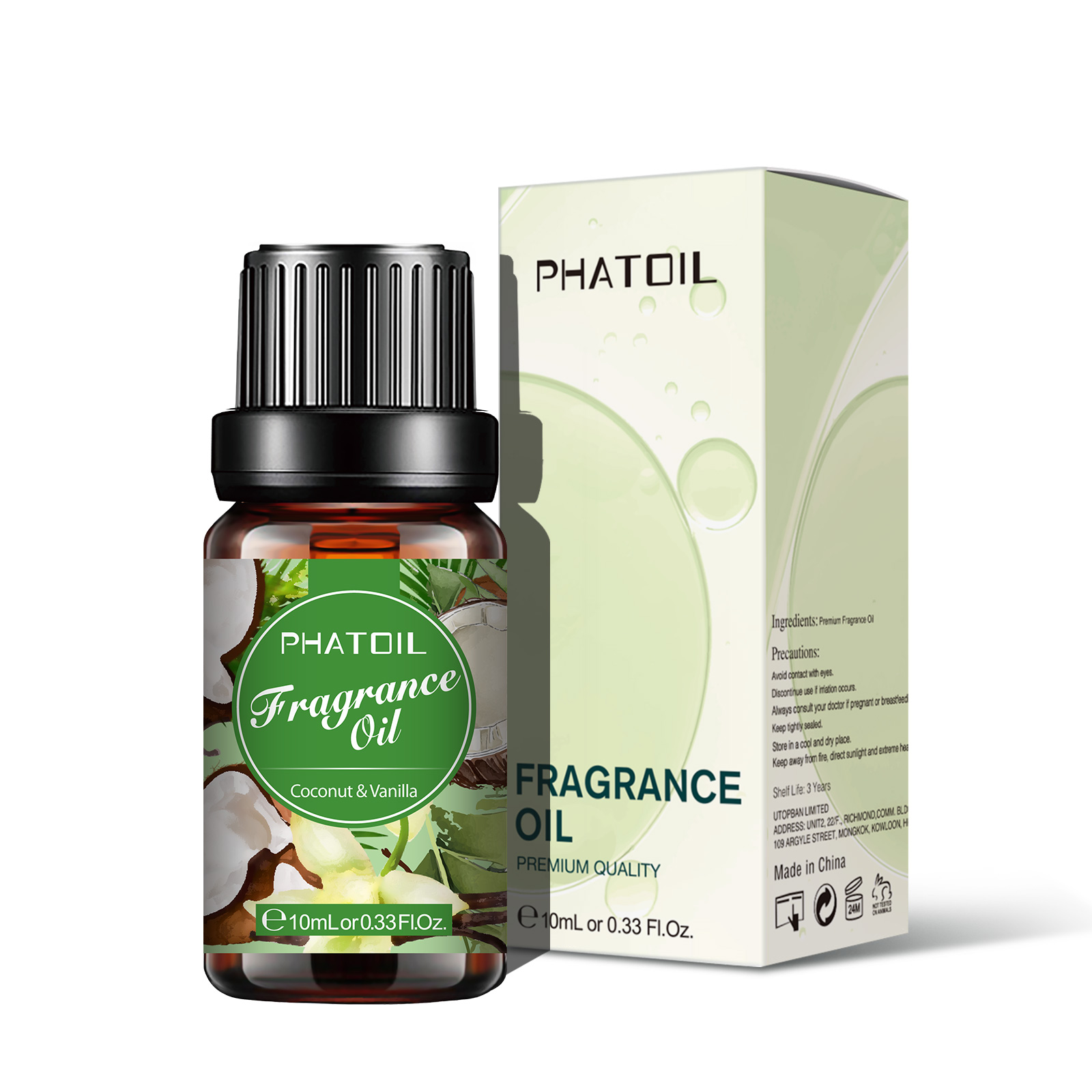 10ml coco baunilha fragrância  - Perfume Fragrance Oils For Candles avaliação e preço